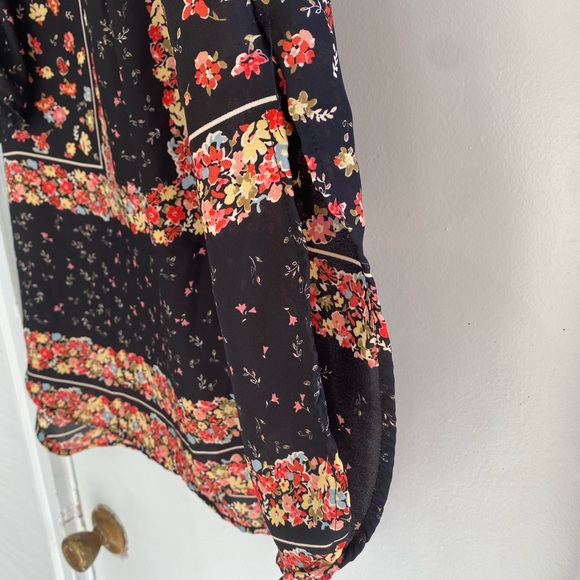 Floral Black Tunic/Dress - Picture 6 of 8